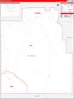 Jim Hogg, Tx Carrier Route Wall Map